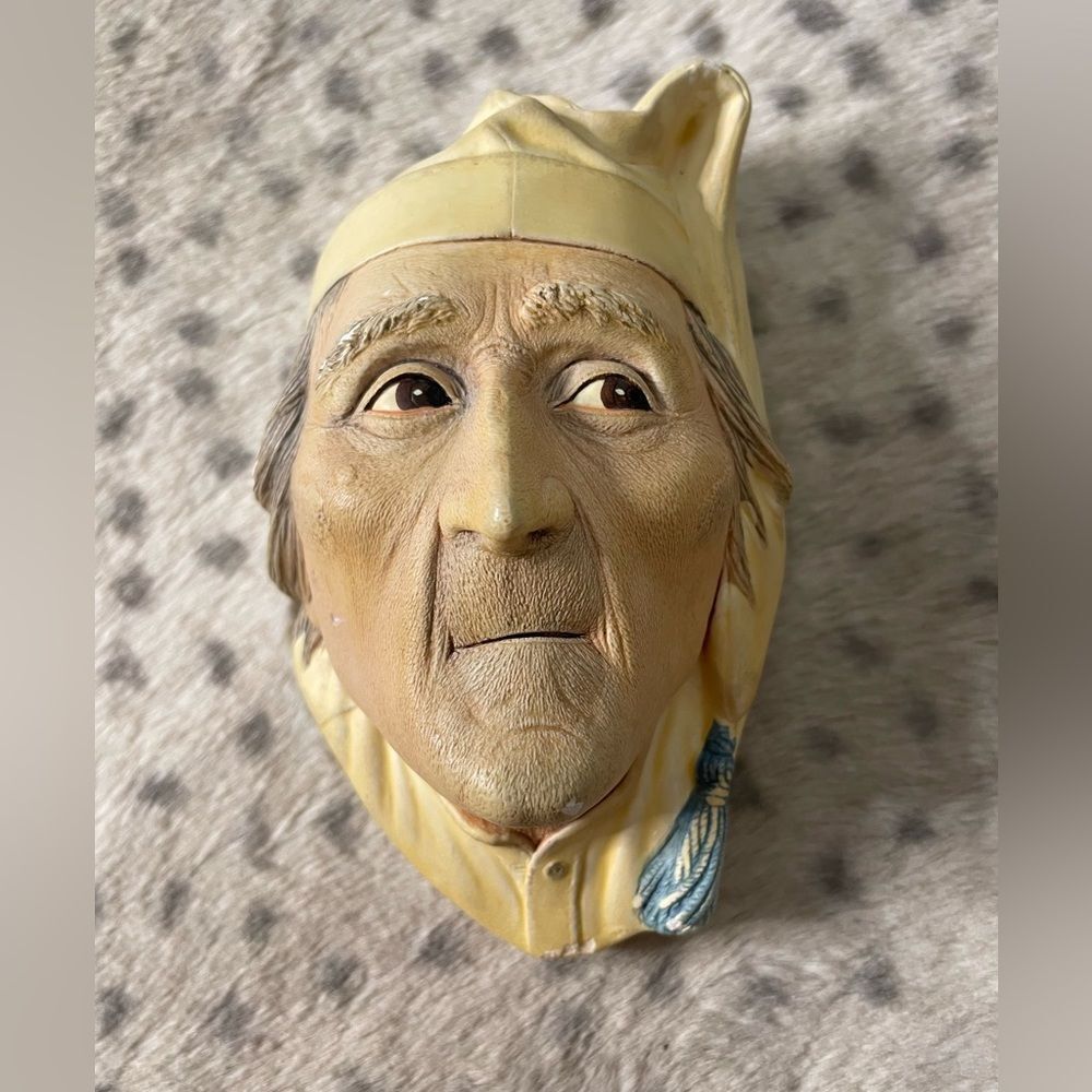 BOSSONS CHALKWARE HEAD: SCROOGE (1981)
